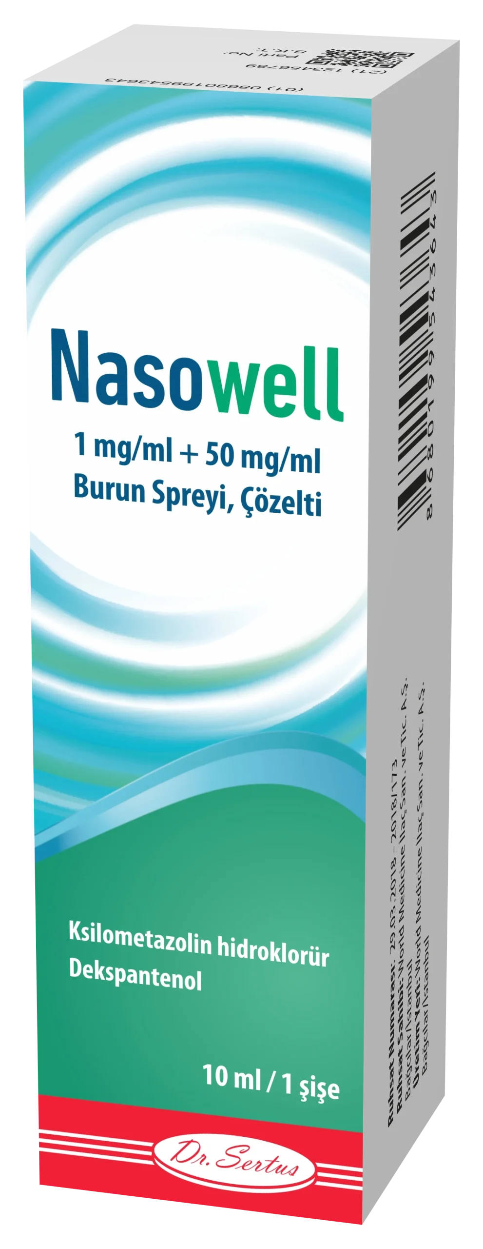 Dr. Sertus Nasowell 50MG Burun